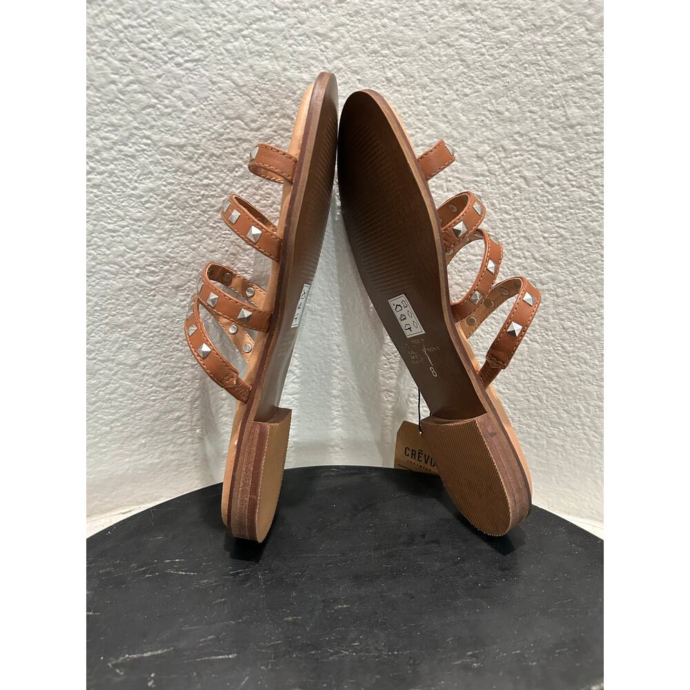 CREVO New $79 Polly Studded Strappy Sandal Leather Uppers - Picture 7 of 11